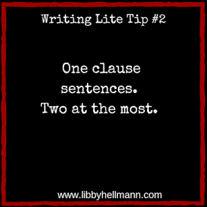 LIbby Hellmann Writing Lite Tip No 2