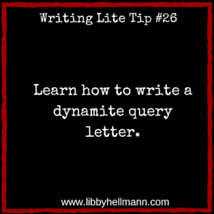 Learn how to write a dynamite query letter.