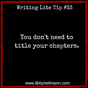 Writing Lite Tip #33