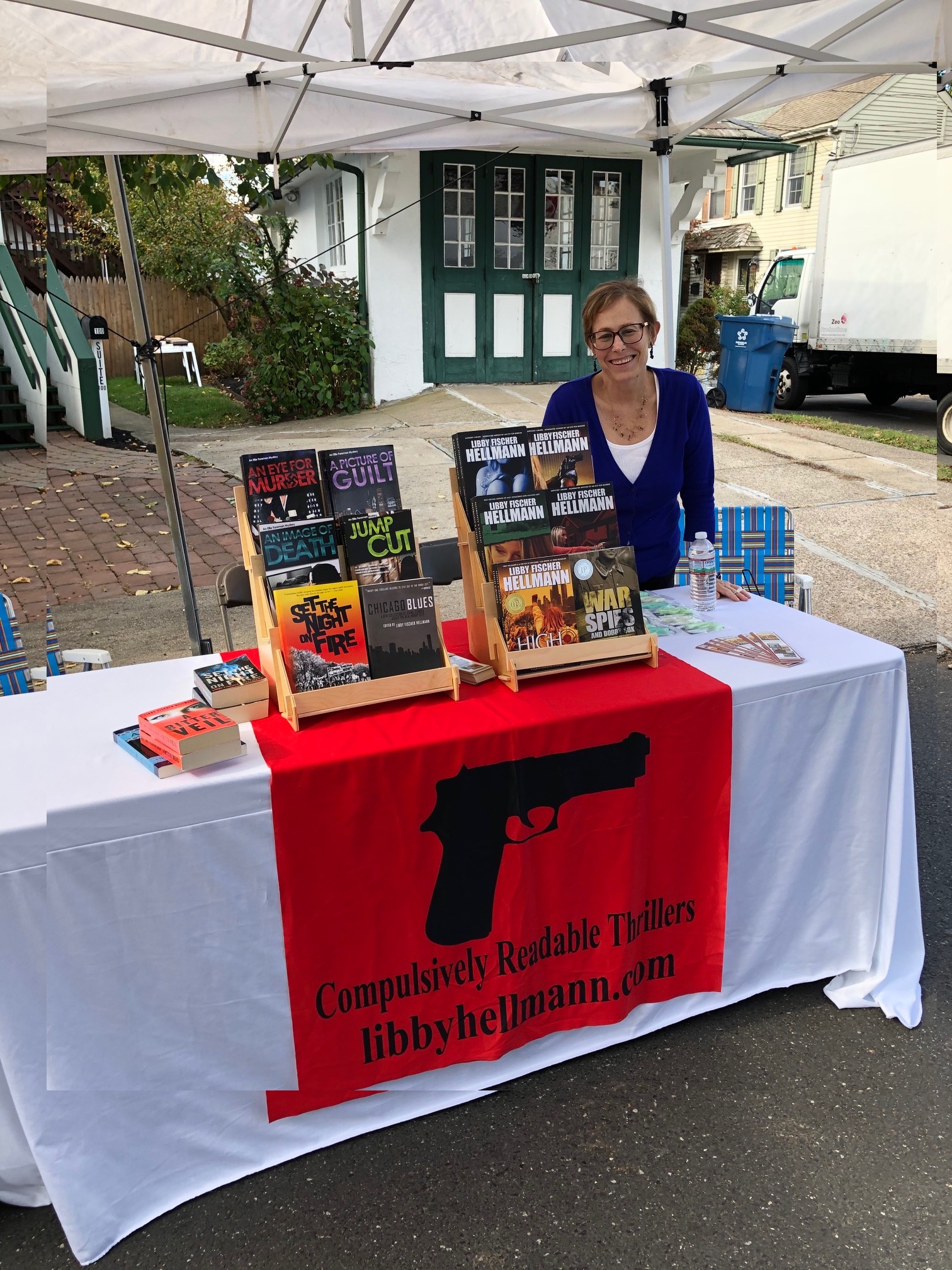 Bucks County Book Festival Libby Fischer Hellmann